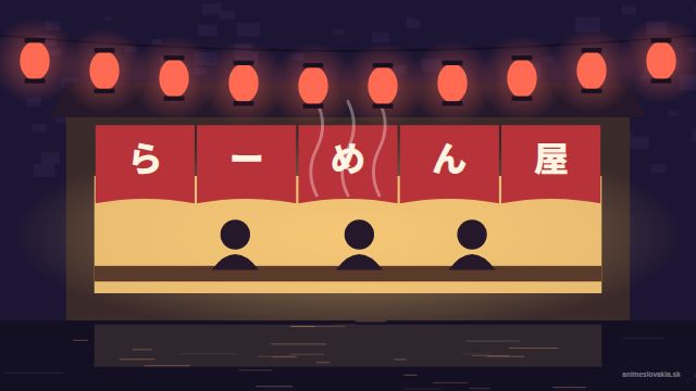 Anime tapety: Noční ramen bar (PC)