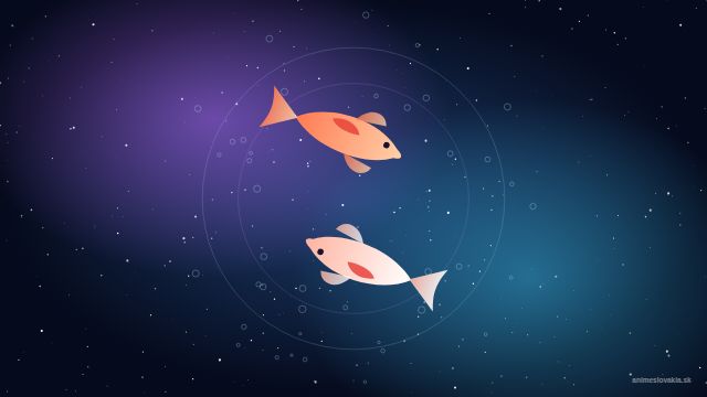 Anime tapety: Vesmírní koi (PC)
